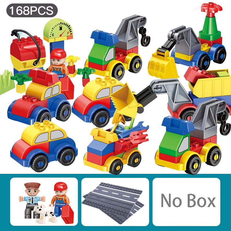 レゴデュプロ LEGO 互換ブロック 色んな車 乗り物セット｜mumumu-yh｜07