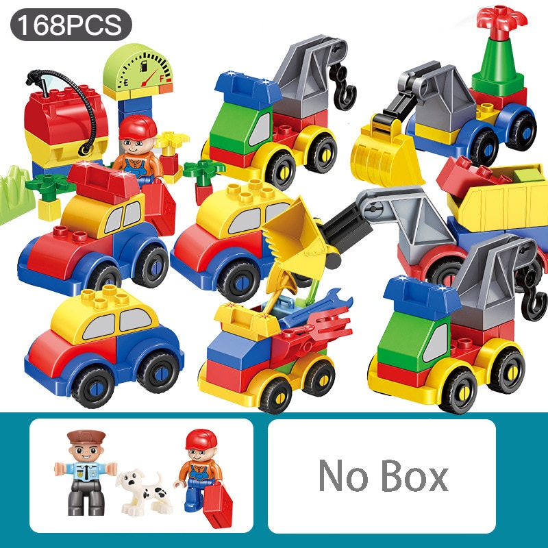 レゴデュプロ LEGO 互換ブロック 色んな車 乗り物セット｜mumumu-yh｜03