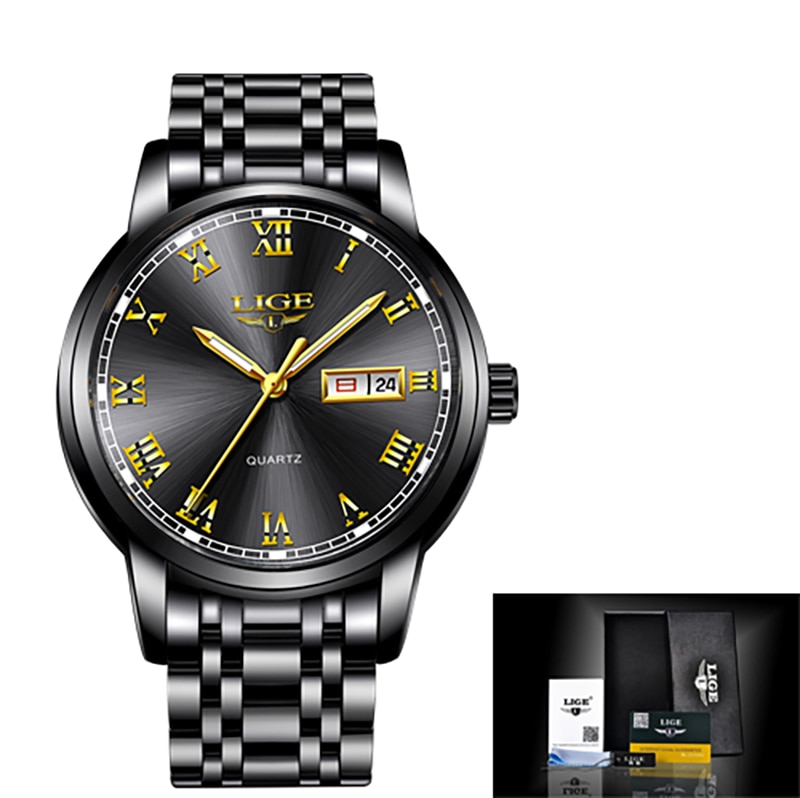 腕時計 メンズ LIGE 海外ブランド 高級 クオーツ : tttt-048721 