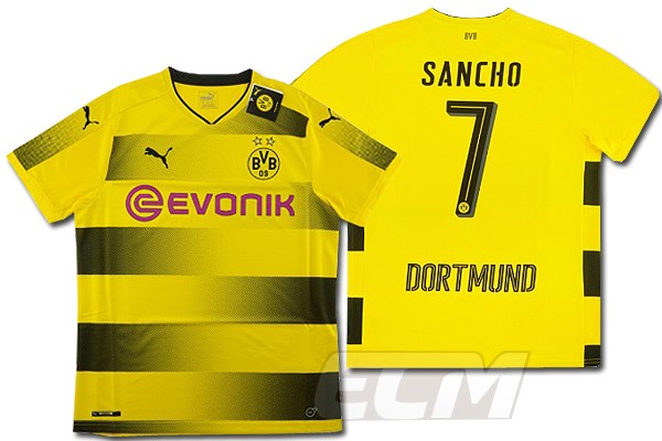 予約ECM32】【SALE】ボルシア・ドルトムント ホーム 半袖 7番 サンチョ【サッカー/Dortmund/17-18/ブンデスリーガ/Sancho】  : 90004982 : イーシームンディアル - 通販 - Yahoo!ショッピング