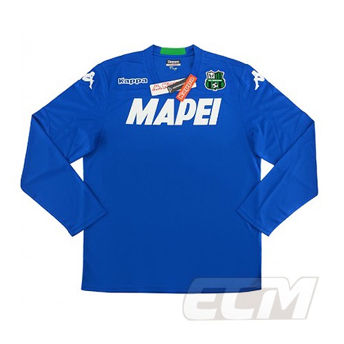 国内未発売】USサッスオーロ トレーニングトップ ブルー【サッカー