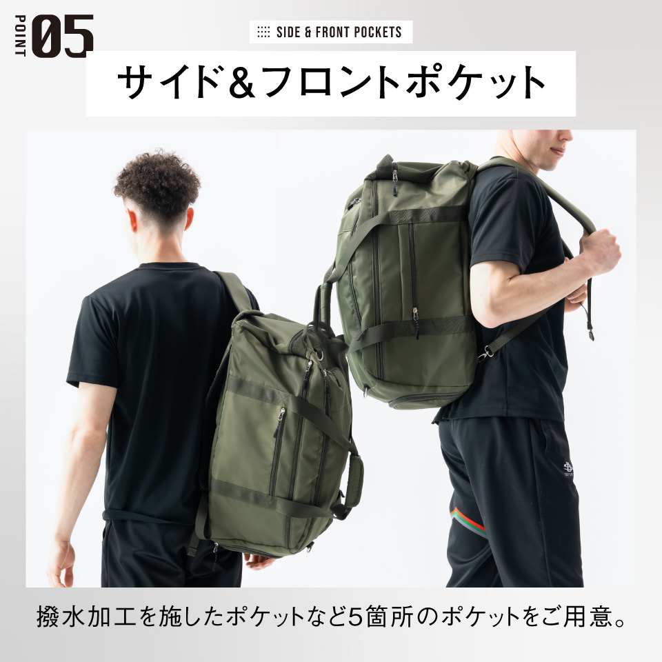 MURA（ムラ） ボストンバッグ リュック ショルダー メンズ 大容量 軽量