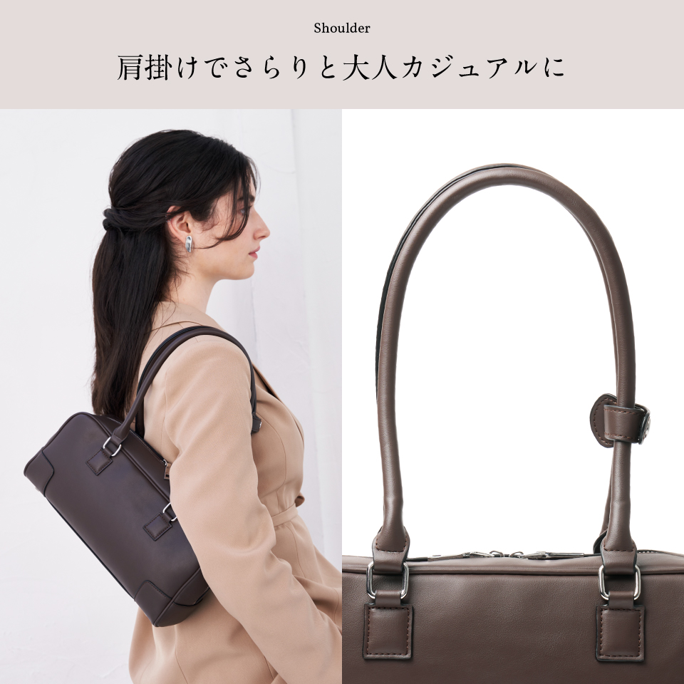 MURA（ムラ） ミニボストンバッグ ハンドバッグ レディース 小さめ