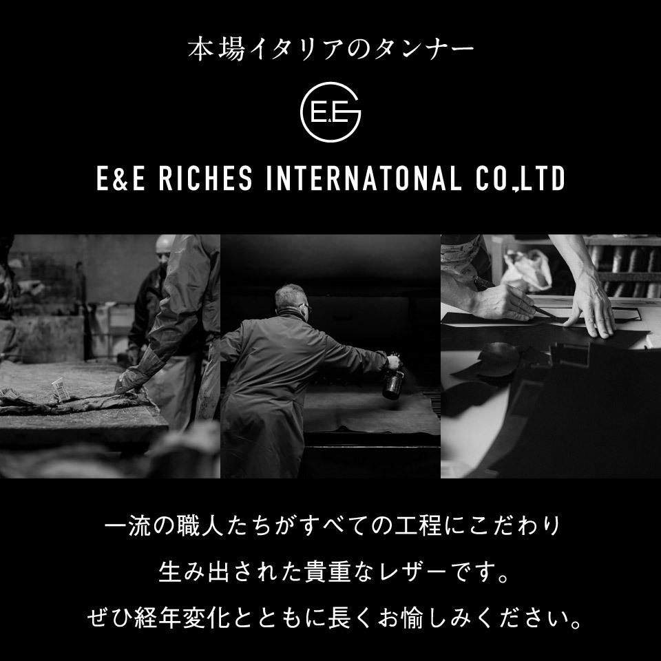 二つ折り財布  メンズ 本革 イタリアンレザー スキミング防止機能