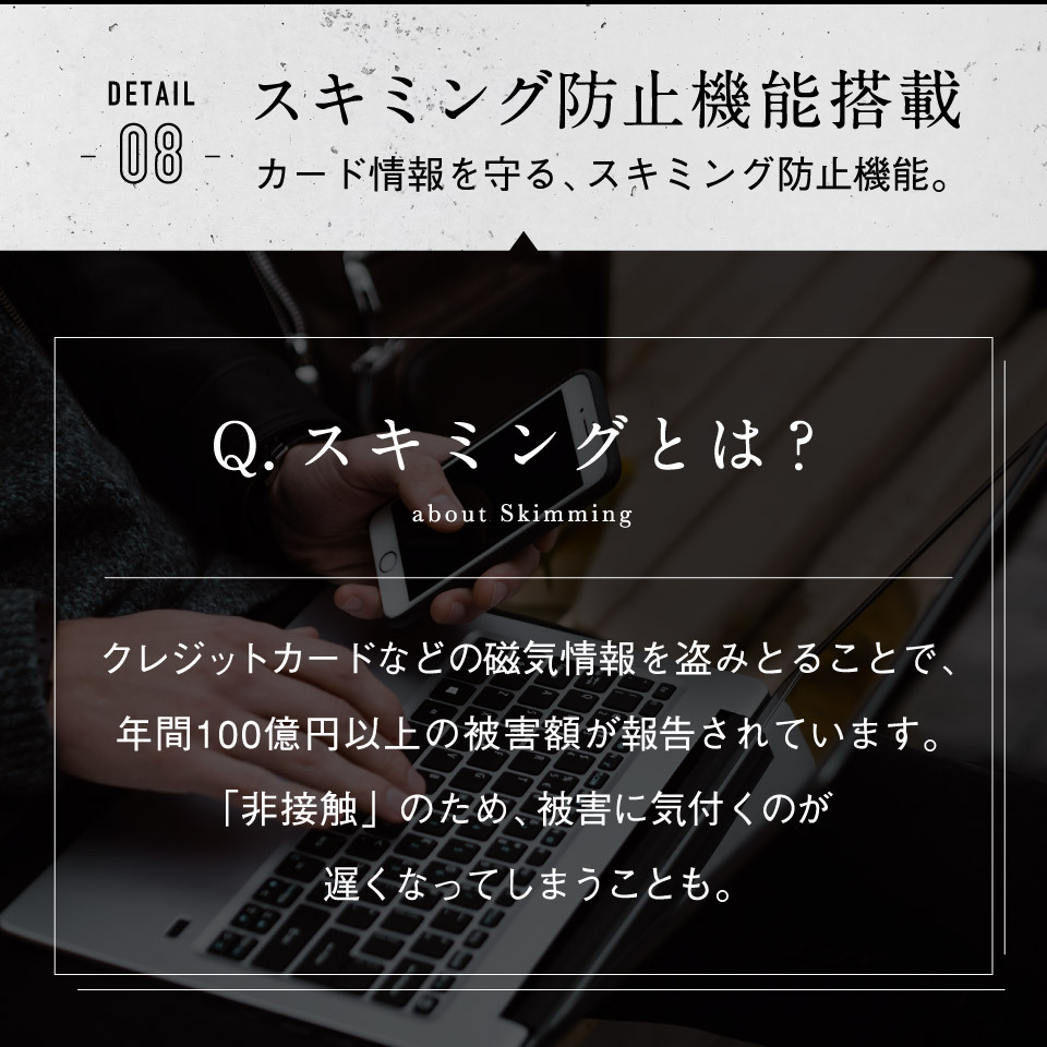 長財布 メンズ 本革 スキミング防止機能 イタリアンレザー ラウンドファスナー