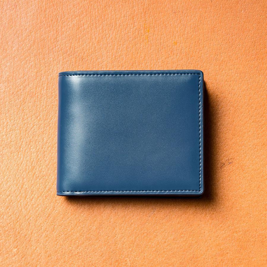 現金特価】 新品 箱付き二つ折り財布 メンズ 本革 ブラウン 茶色 ビジネス カード 高級
