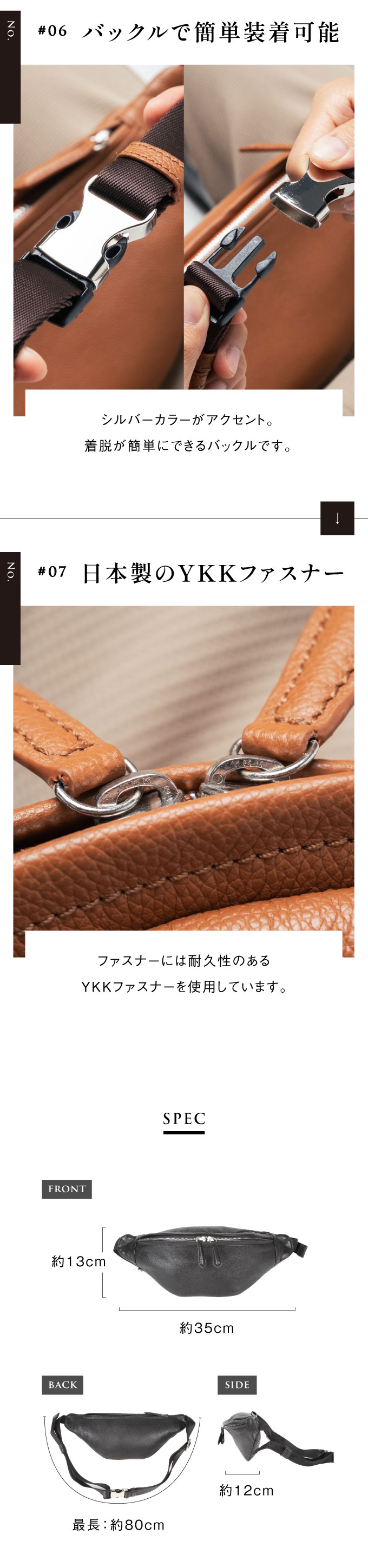 メンズボディバッグ