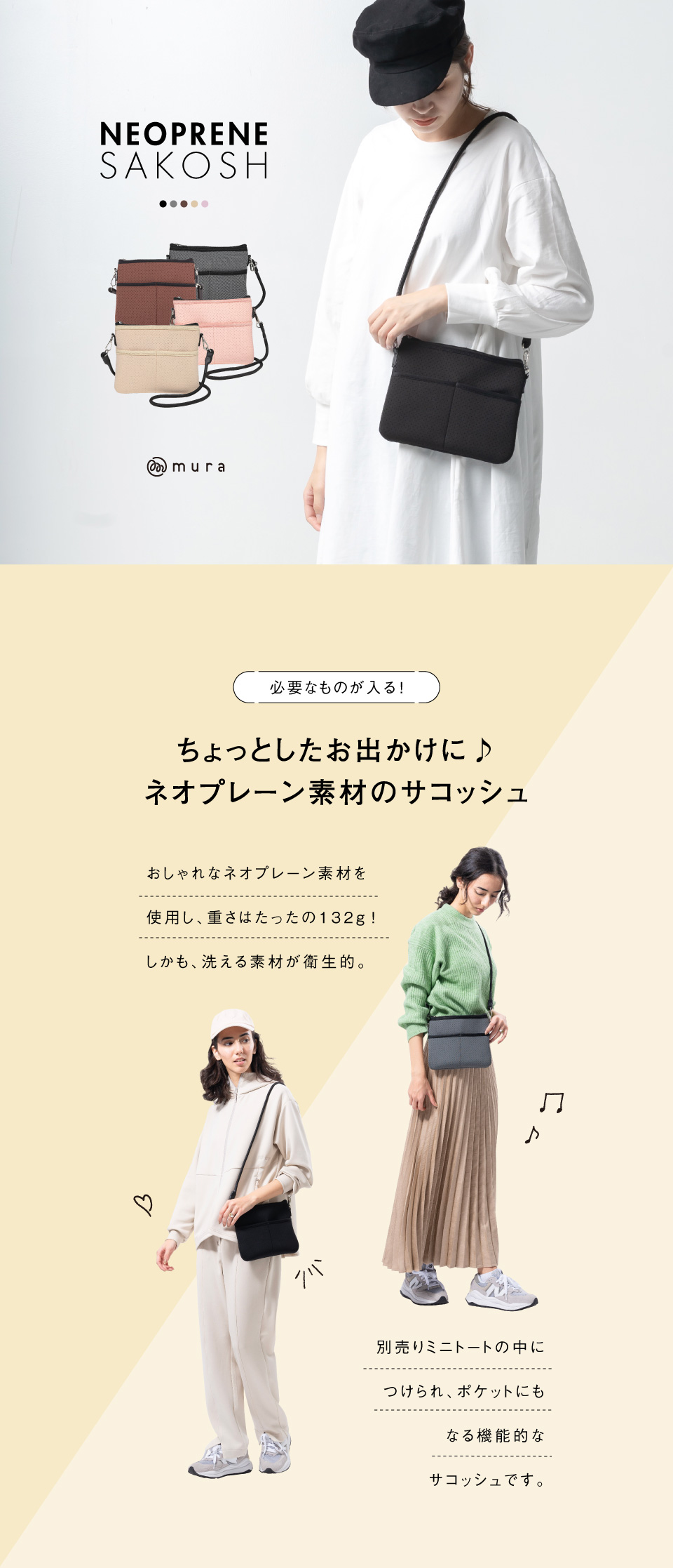 ネオプレーンサコッシュ 