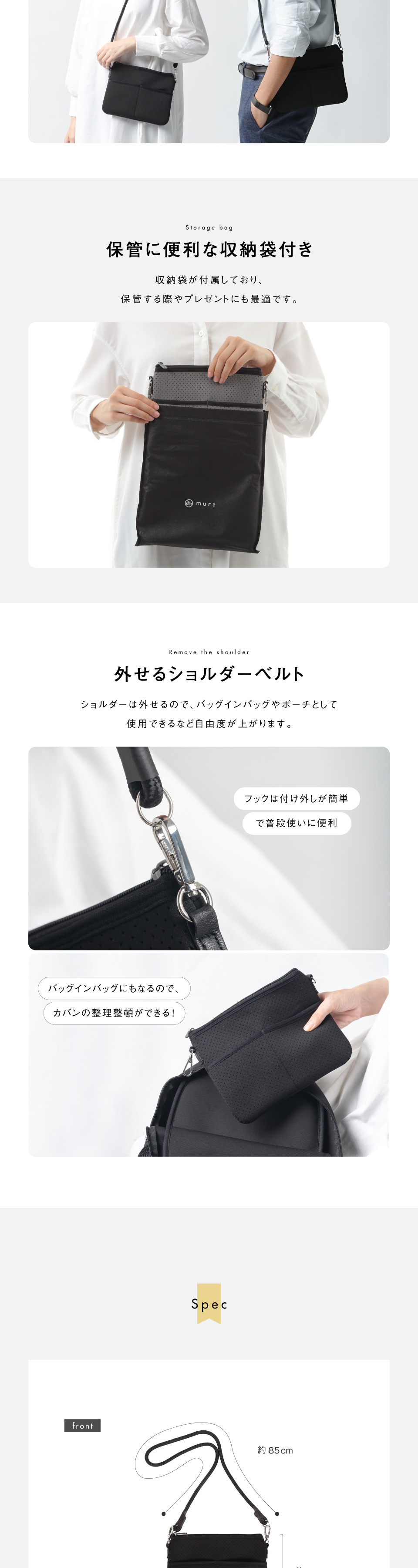 ネオプレーンサコッシュ 