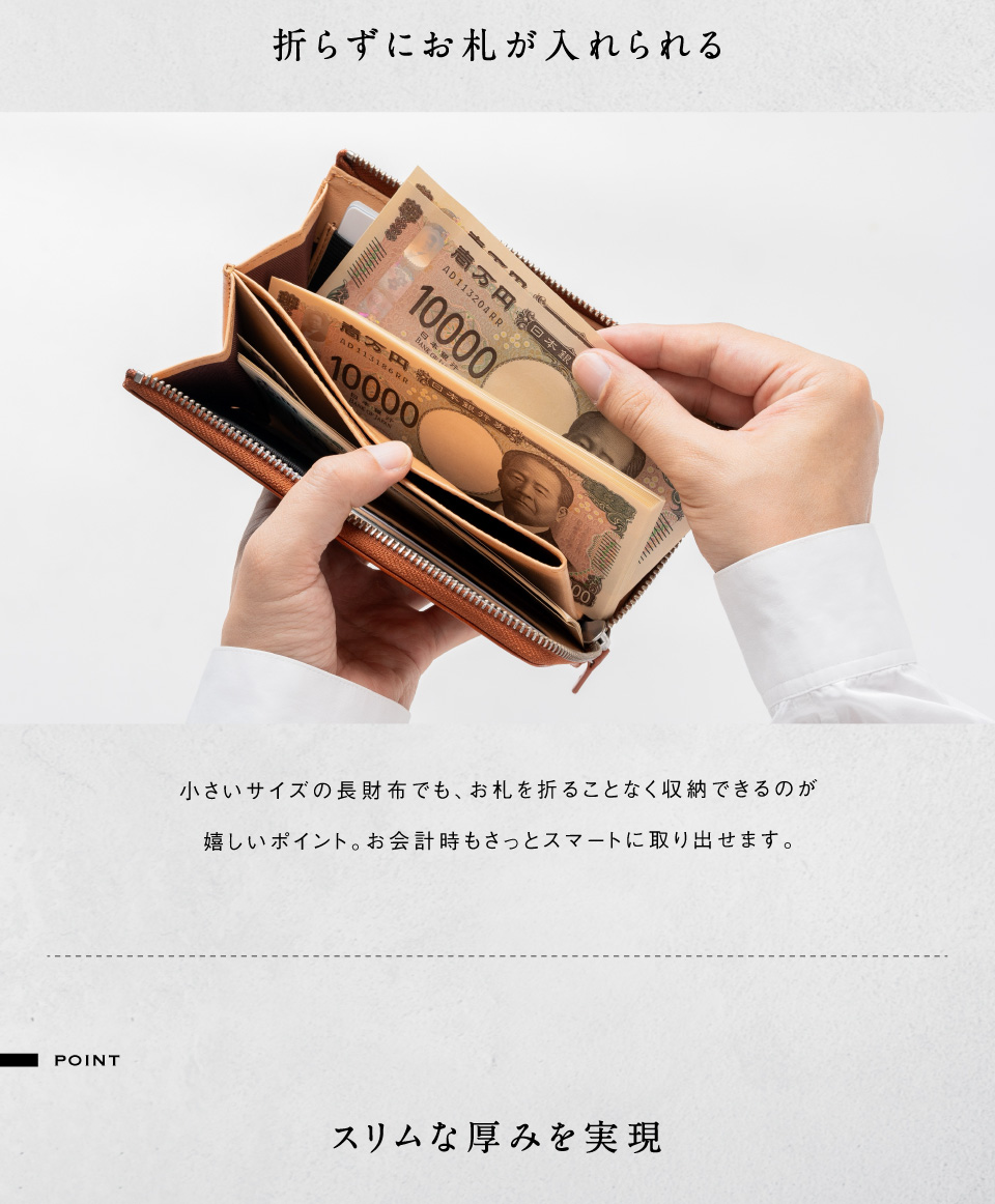 ranova コンパクト長財布