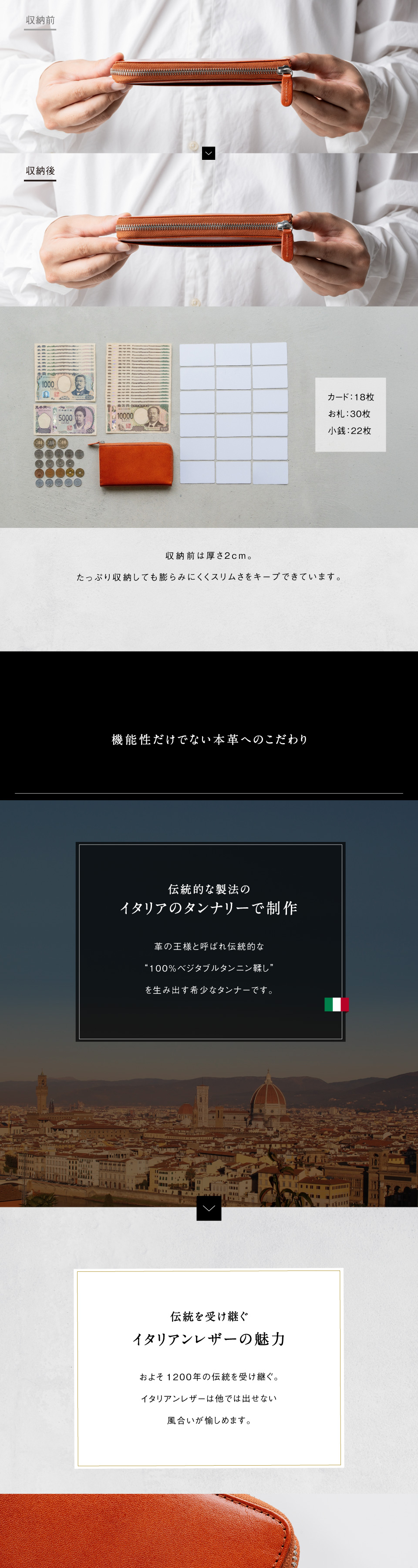 ranova コンパクト長財布