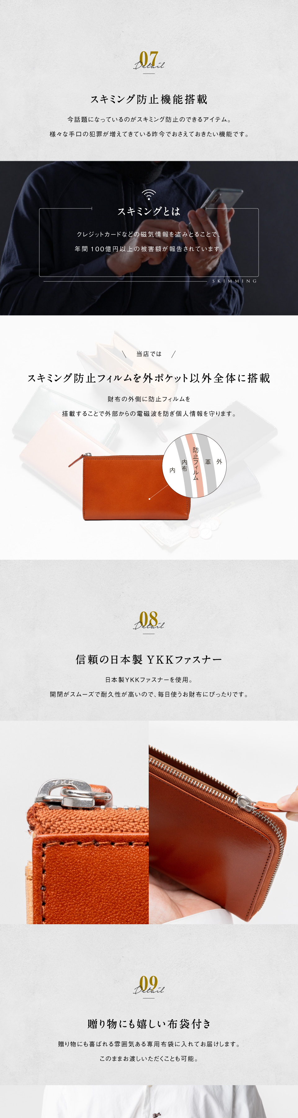 ranova コンパクト長財布