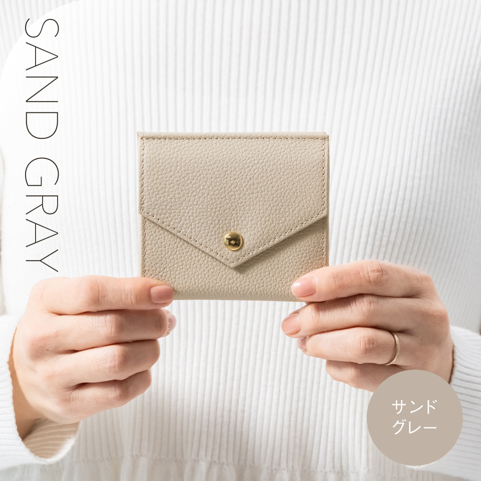 新品⭐︎ドット柄　がま口折り財布　ヤギ革 グッチ 財布 二つ折り （未使用品※付属品完備)がま口 70年代