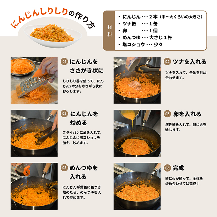 村の鍛冶屋×小柳産業 にんじんしりしり器 太千切りに最適なφ6mmの穴