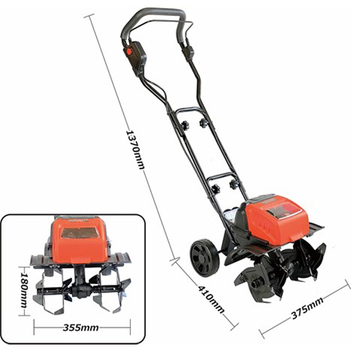 アウトレット福袋 コードレス耕うん機 充電式電動耕うん機 耕助君 JDC-40MA 連続 その他