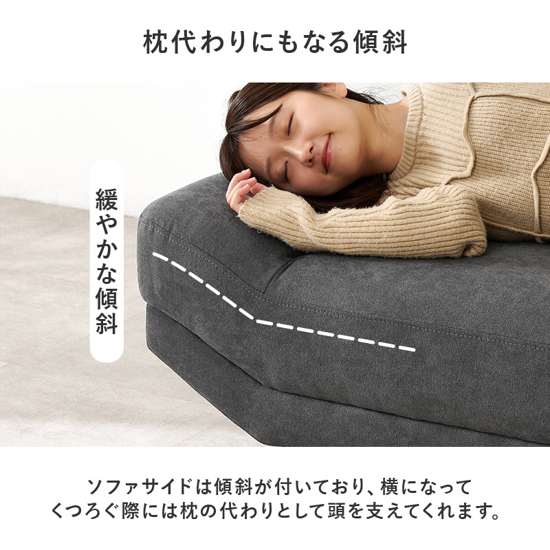 カウチソファ 右タイプ ごろ寝 3人掛け ソファ カウチ コーナーソファ ローソファ おしゃれ ソファー ダイニングソファ 脚付き 開梱設置付き ブライトカウチR qhiyoateoita