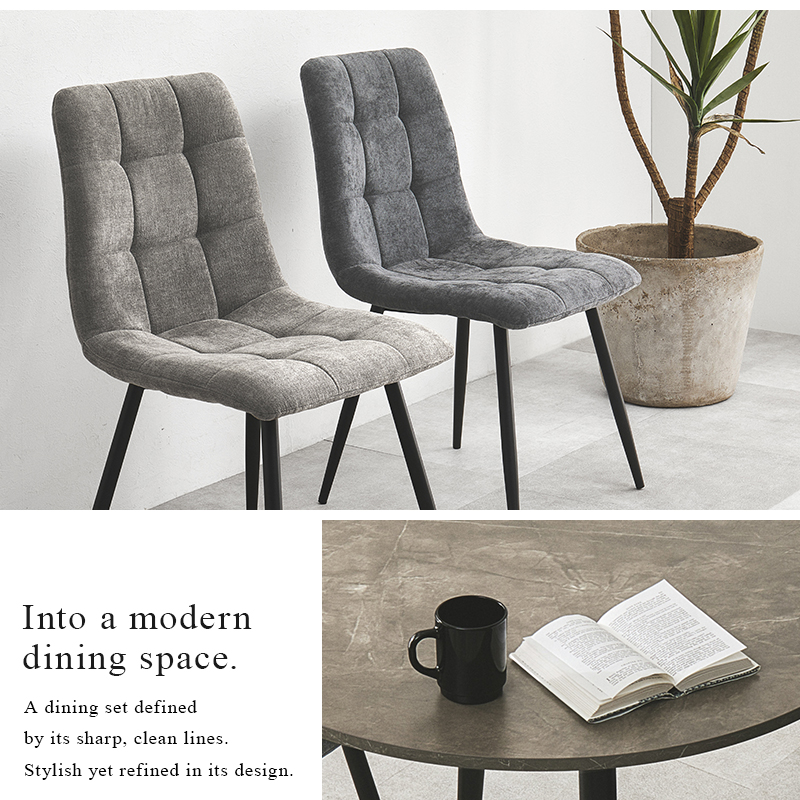 ダイニングセット 2人 3点セット ダイニングテーブルセット 円形 天板直径80 ダイニング テーブル ダイニングチェア 2人用 大理石調 モダン モノトーン 食卓 BT-8542-8543-3S q74313s