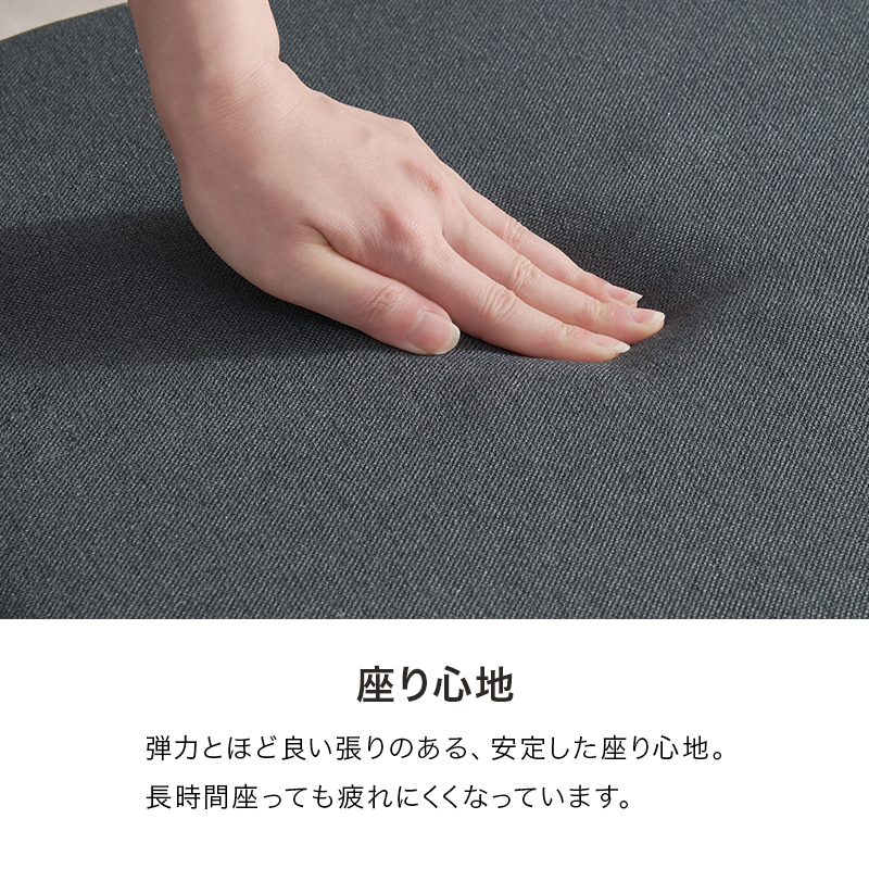 ダイニングチェア 2脚セット おしゃれ 北欧 椅子 モダン ヴィンテージ チェア レザー調 スチール脚 合成皮革 ファブリック シンプル 肘なし LC-3205-2S q2194