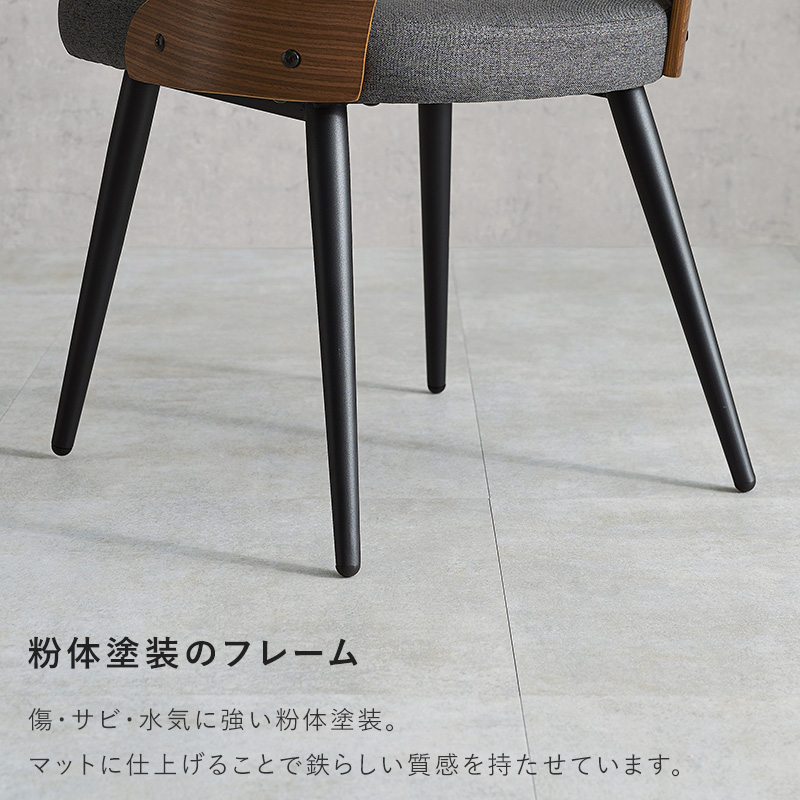 ダイニングチェア 1脚 単品 おしゃれ 木製 ダイニング チェア チェアー ダイニングチェアー 椅子 イス 食卓椅子 北欧 アイアン 布地 レザー LC-4836-1 q37251p ミックス MIX