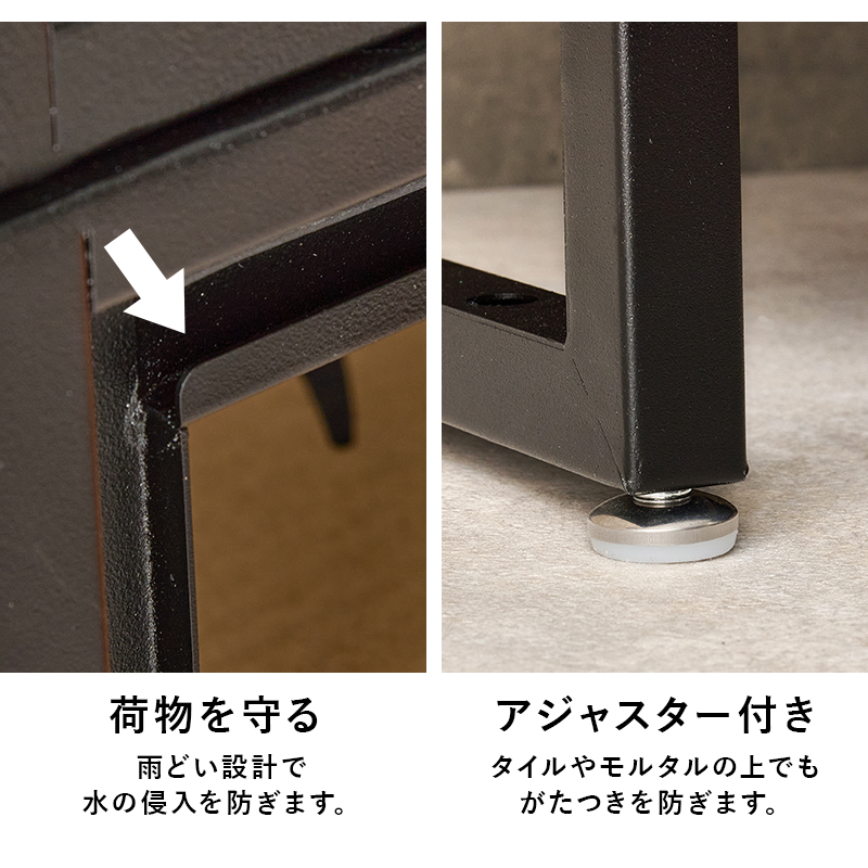 宅配ボックス 戸建 防水 ポスト 一体型 大容量 ステッカー 郵便 投函口 複数投函 防犯 ロック ワイヤー 配達ボックス 一戸建て用 置き型 下段60L LPS-4991 q3880