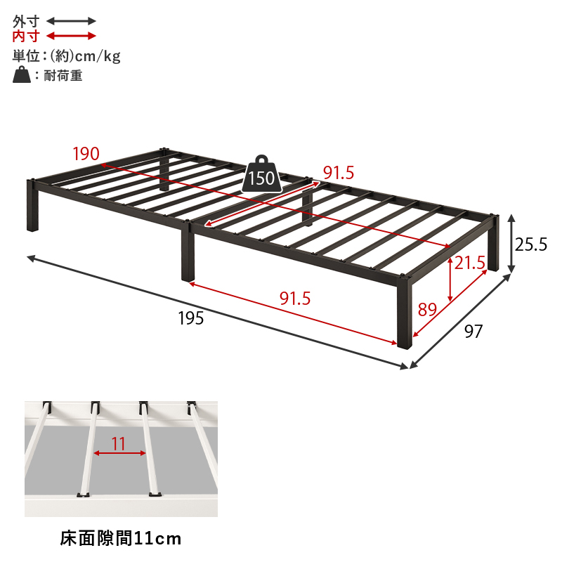 ベッド ベッドフレーム マットレスセット シングル パイプベッド シングルベッド おしゃれ 安い ベット スチール ボンネルコイルマットレス マットレス付 MB-5224S3301 q4113sb
