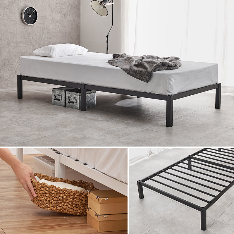 ベッド ベッドフレーム シングル パイプベッド シングルベッド おしゃれ 安い ベット スチール シンプル ホワイト 白 ブラック 黒 フレーム単品 フレームのみ MB-5224S q4113s