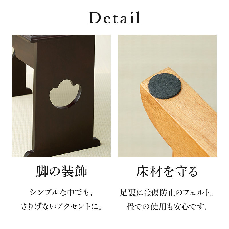 経机 供物台 折りたたみ 仏具 完成品 幅60 高さ39 テーブル 経台 仏具用品 お供え台 法要 仏具机 供養台 ミニテーブル 桐 お供え 法事 お盆 MT-6759 q5648