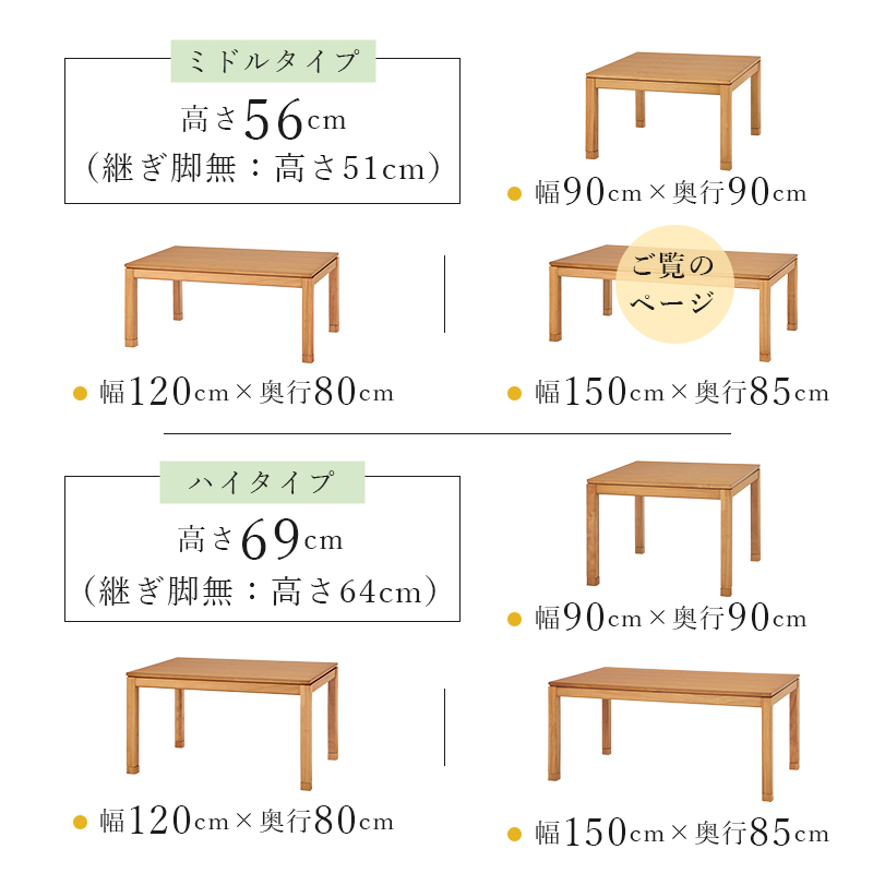 こたつテーブル こたつ おしゃれ ダイニングこたつ 150×85cm リビングコタツ ミドルタイプ 単品 コタツ 炬燵 長方形 2段階 高さ調節 継ぎ脚 シェルタK シェルタK150-M bsauriso049l 趣 おもむき