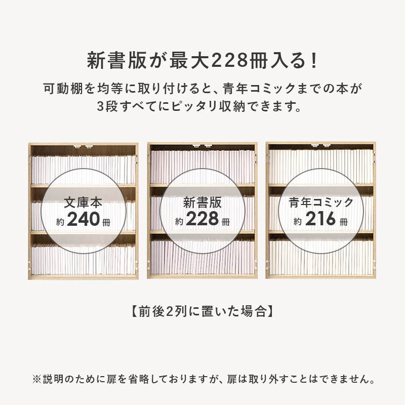 本棚 扉付き スリム 多機能 おしゃれ ラック 棚 キャスター コミックラック ブックシェルフ 隙間収納 隠せる 収納 漫画 推し活 隠す収納 薄型 可動棚 VKB-7277 q6166