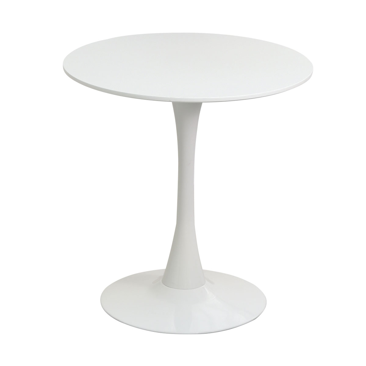 ラウンドテーブル 幅70 円型 コーヒーテーブル カフェテーブル ホワイト ミッドセンチュリー｜muratakagu｜02