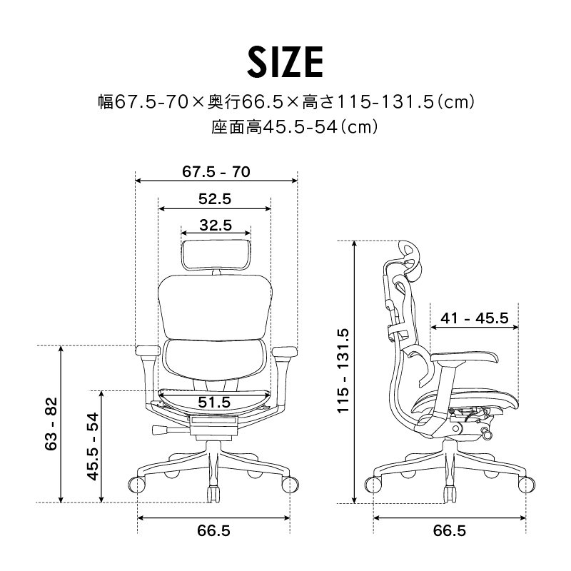 オフィスチェア エルゴヒューマン プロ2 ハイタイプ 5Dアームレスト搭載モデル Ergohuman PRO2 EHP2-HAM-5D-DR 在宅 リモート 関家具 正規代理店