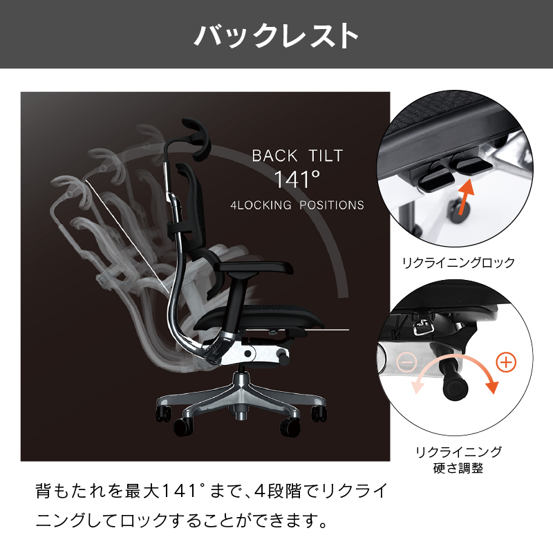 オフィスチェア エルゴヒューマン プロ2 ロータイプ 5Dアームレスト搭載モデル Ergohuman PRO2 EHP2-LAM-5D-DR 在宅 リモート 関家具 正規代理店