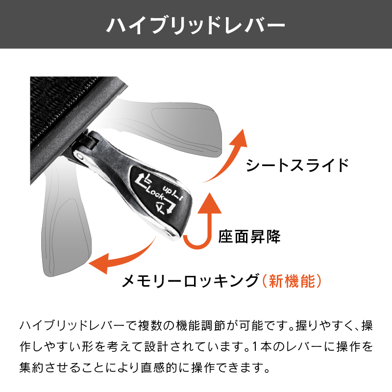 オフィスチェア エルゴヒューマン プロ2 オットマン ハイタイプ 5Dアームレスト搭載モデル Ergohuman EHP2-LPL-5D-DR 在宅 リモート 関家具 正規代理店