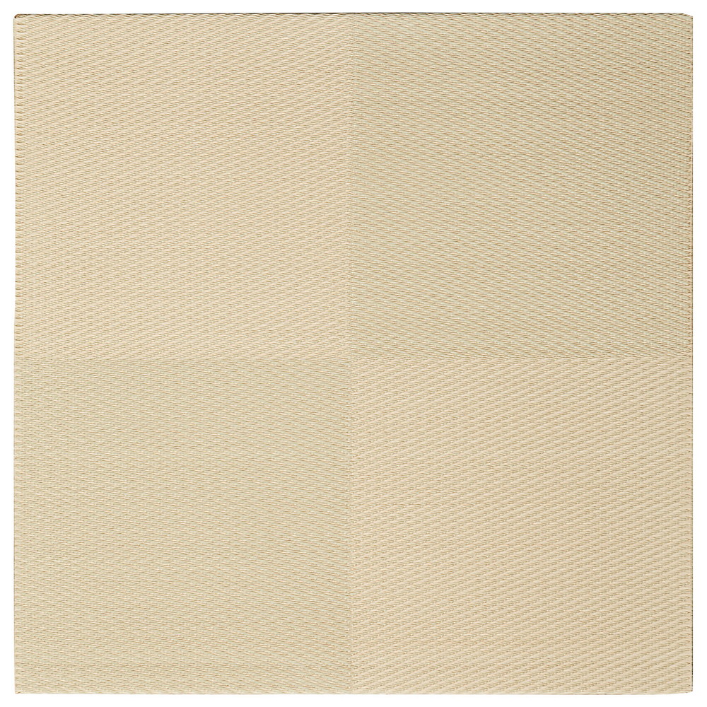 置き畳 市松模様 同色6枚セット 畳 ユニット畳 PP 82×82×2.5cm 縁無し 3畳 たたみ 正方形 畳マット おしゃれ 水拭きできる ポリプロピレン 大_1