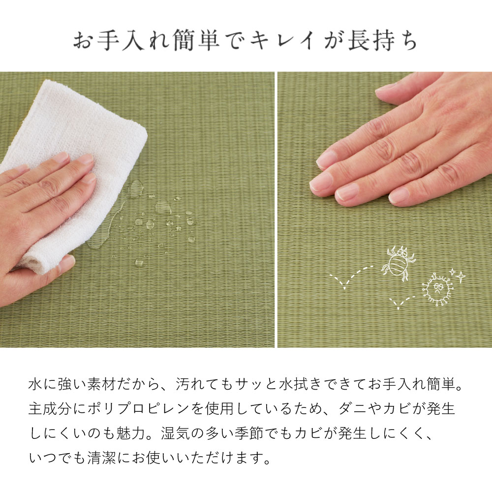 い草風 座布団 クッション い草風畳クッション 国産 日本製 消臭 水拭き 約39×39×5cm 丈夫 飲食店 和風 楽座 らくざ 160901600x