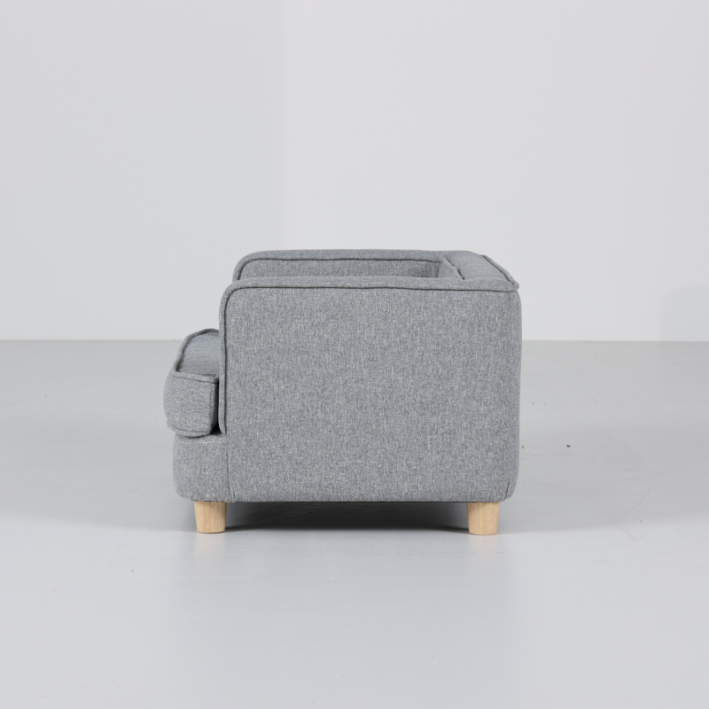 ペット用ベッド ペット用 ペット用品 ペット用ソファ ペットソファ 犬 猫 犬用 猫用 脚取り外し可能 ロータイプ兼用 PETTO PAUL ポール