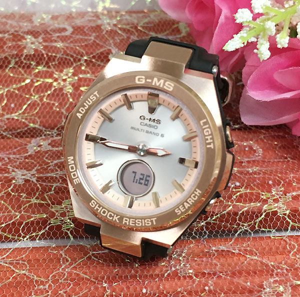 BABY-G カシオ MSG-W200G-1A1JF ソーラー電波 腕時計 ラッピング無料 