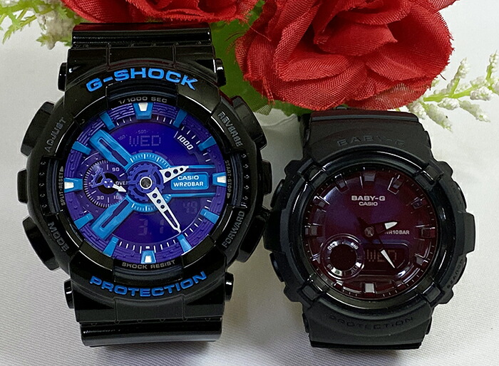 恋人たちのGショック ペアウオッチ G-SHOCK BABY-G GA-110HC-1AJF BGA