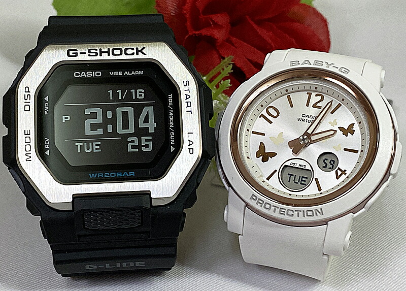 恋人たちのGショックペアウオッチ G-SHOCK BABY-G ペア腕時計 カシオ アナデジ GBX-100-1JF BGA-290BD-7AJF人気 ラッピング無料 :gbx-100-1jf-bga-290bd-7ajf:Gショックペアウオッチ村田時計店 通販 恋人たちのGショック ペアウオッチ G-SHOCK BABY-G ペア腕時計 カシオ 2本セット GA-110RG-7AJF BGA-320-1AJF 電池式 アナデジ ラッピング無料 手書きのメッセージカード あす楽対応