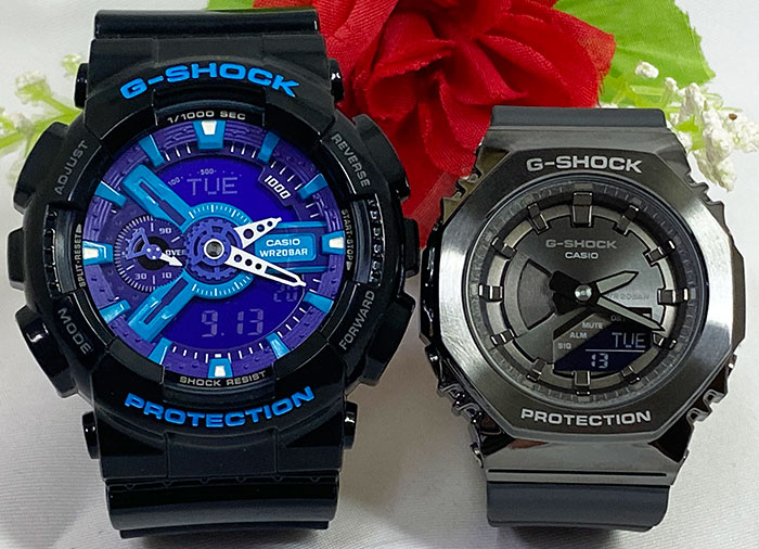 恋人たちのGショック G-SHOCK ペア腕時計 カシオ 電池式 アナデジ GA