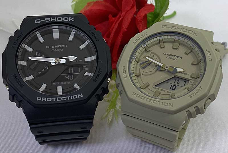 恋人たちのGショック G-SHOCK ペア腕時計 カシオ GA-2100-1AJF GMA