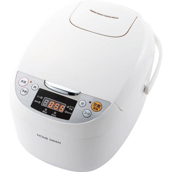 NIITSU 新津興器 【HOME SWAN】マイコン式炊飯ジャー（5．5合