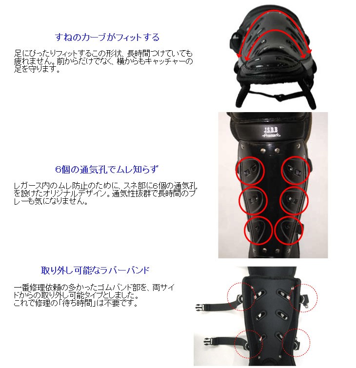 Promark/プロマーク murauchi.co.jp - 通販 - PayPayモール RG-65 一般軟式用キャッチャーレガース (ブラック)  最新作得価