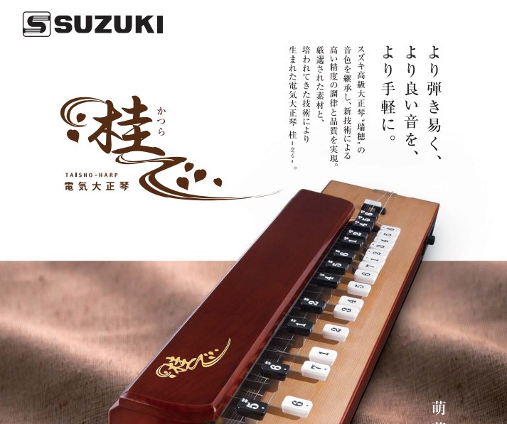 信託 SUZUKI スズキ 電気大正琴 桂 （TAS11） 弦楽器 | terminator