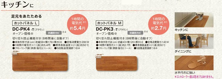 市場 パナソニック ホットパネルM DC-PK3-T