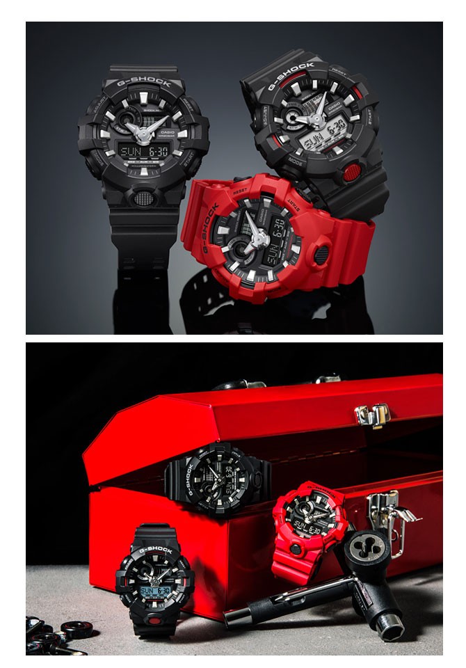 時計 G-SHOCK  GA-700-1BJF G-SHOCK カシオ Gショック GA-700MF-1AJF Multi Fluorescent