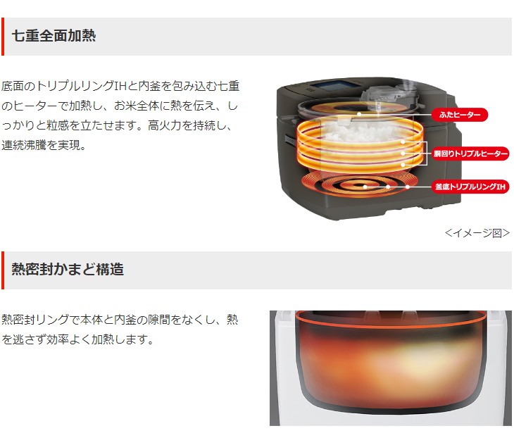 使い勝手の良い ｍｉｔｓｕｂｉｓｈｉ 三菱 Nj Vv109 W ｉｈ炊飯器 備長炭 炭炊釜 5 5合炊き ピュアホワイト 税込最安値