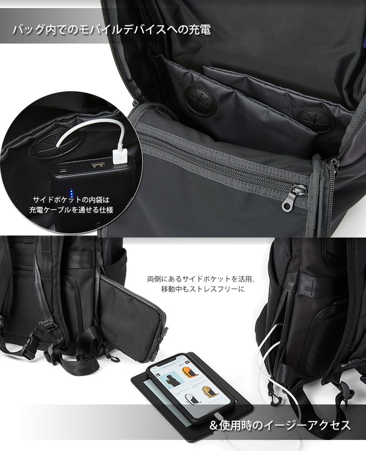 beruf baggage ベルーフバゲージ アーバンコミューター バックパック 2 【ブラック】【CORDURA】【18L】 brf-UC06-HA beruf baggage（ベルーフバゲージ） アーバンコミューター バック