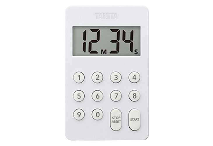 お中元タニタ 128055先;タニタ TD-415 ホワイト デジタルタイマー100分計 調理器具