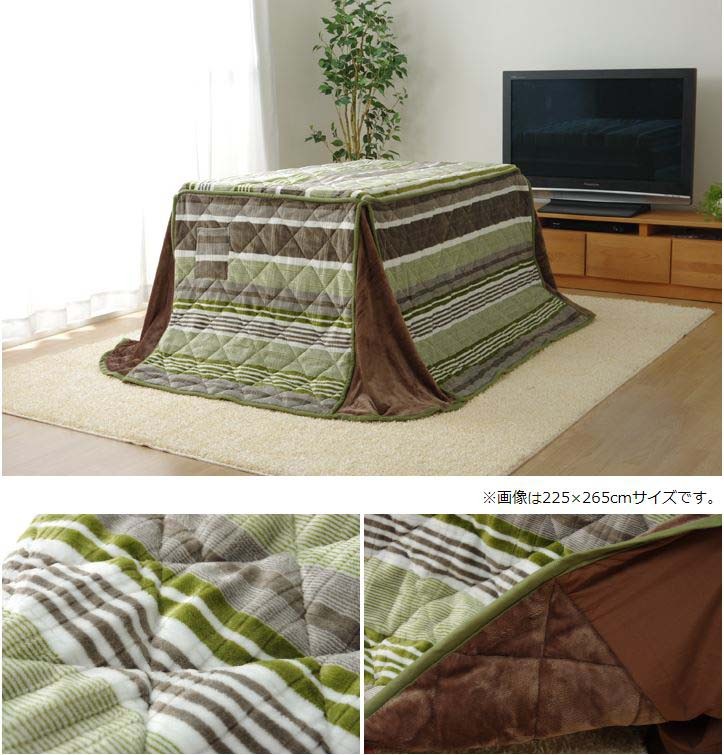 ネットをご IKEHIKO レッド 約235×275cm 6823389 murauchi.co.jp - 通販 - PayPayモール イケヒコ  メーカー直送代引不可 こたつ布団 長方形 ハイタイプ用 カジュアル ストライプ柄 トライプ - www.blaskogabyggd.is